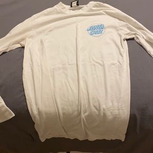 White Santa Cruz long sleeve